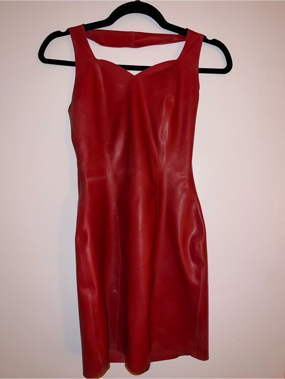 Red Sleeveless Women's Dress
